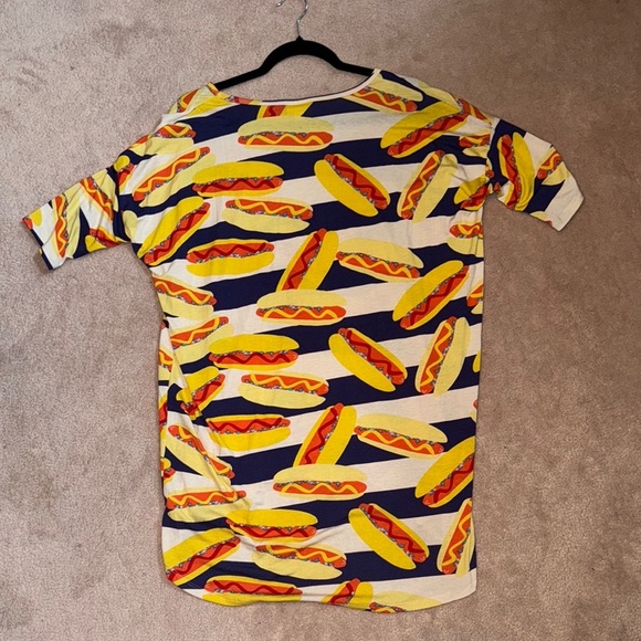 LuLaRoe Hot DogTunic Top - Picture 3 of 3
